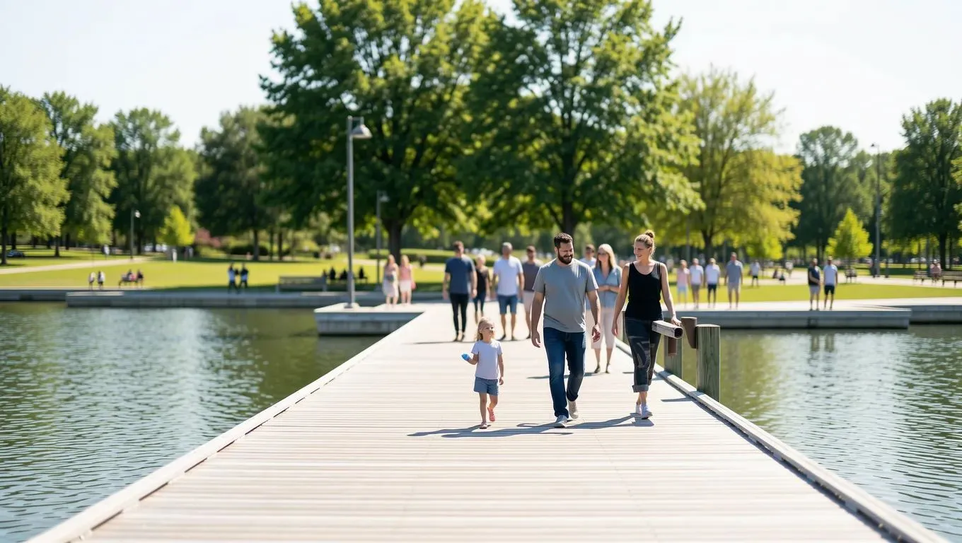 Kenosha residents enjoying their city and needing personal loans.