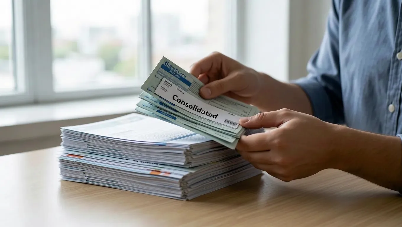 Organizing Bills for Debt Consolidation in Wisconsin